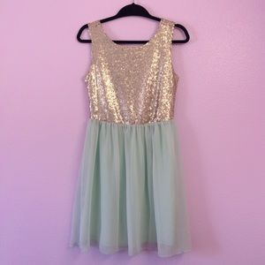 Adorable Shimmer Dress